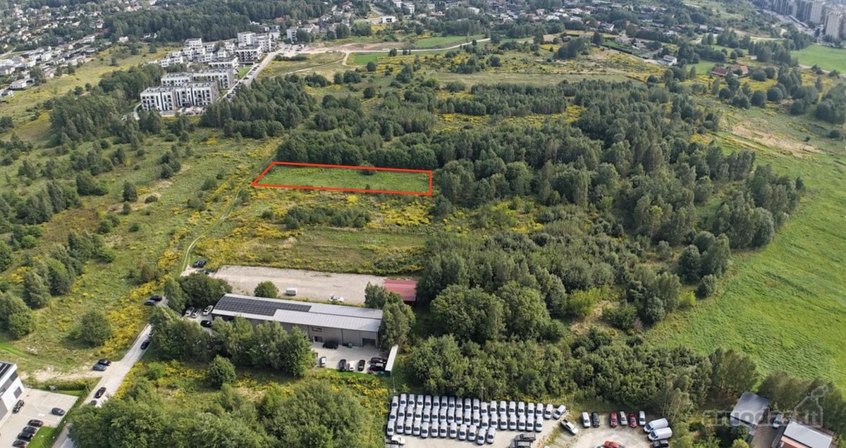 Be tarpininkų parduodamas 25a žemės sklypas - nuotraukos Nr. 3