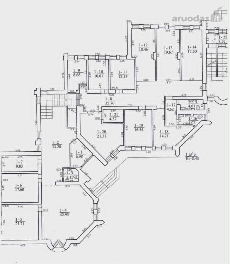 Išnuomojamos patalpos Kęstučio g. 17, - nuotraukos Nr. 42