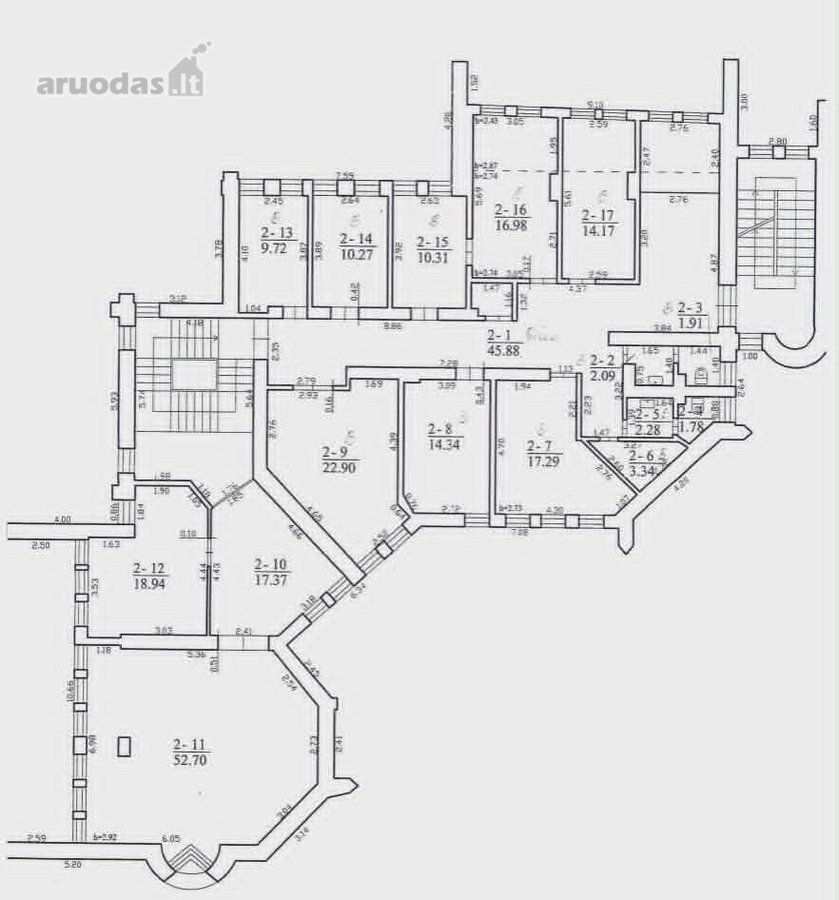 Išnuomojamos patalpos Kęstučio g. 17, - nuotraukos Nr. 43