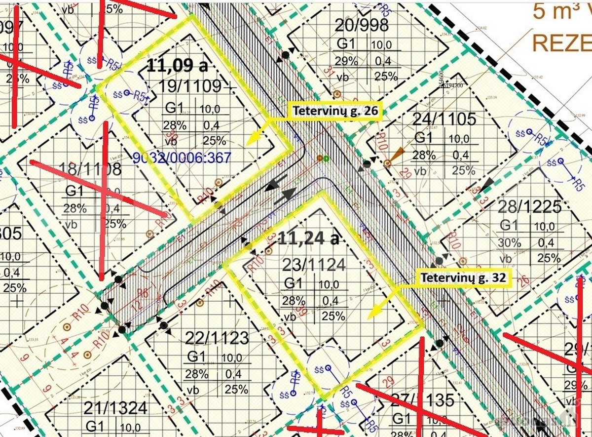 Parduodami trys namų statybai skirti sklypai - nuotraukos Nr. 6