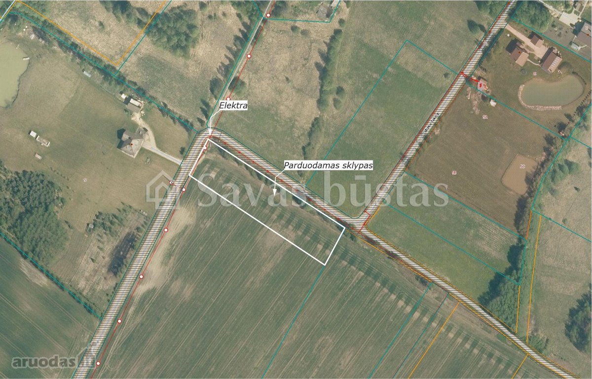 Parduodamas 43,5 arų žemės ūkio paskirties - nuotraukos Nr. 13