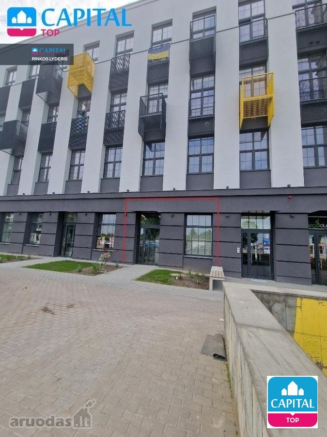 Išnuomojamos 34,21 Kv.m Medicininės