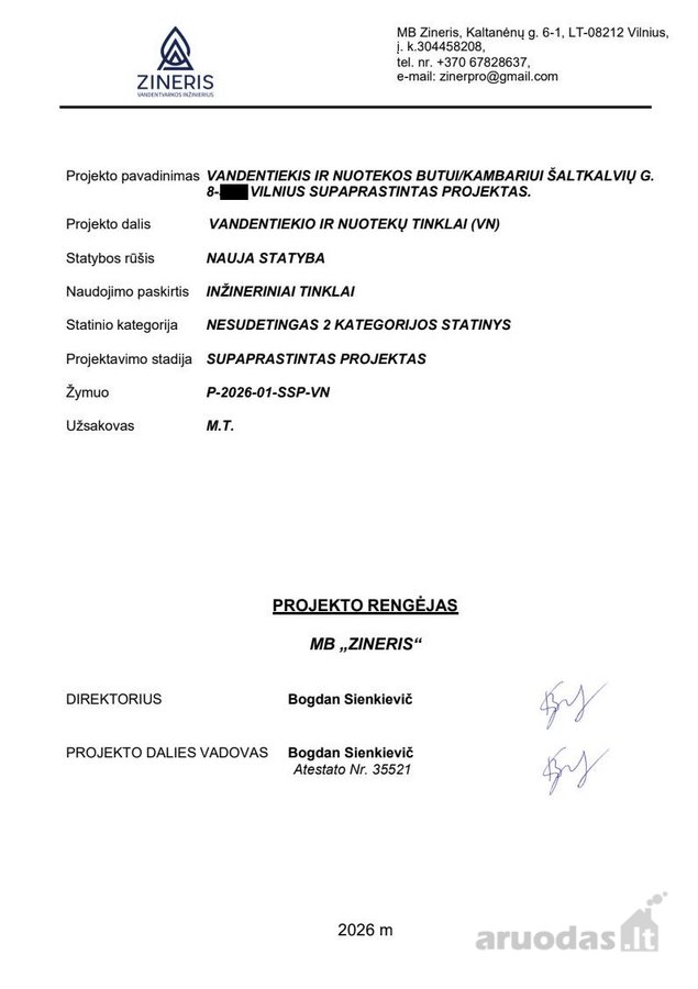 Parduodamas 1 kambario bendrabučio tipo butas - nuotraukos Nr. 2