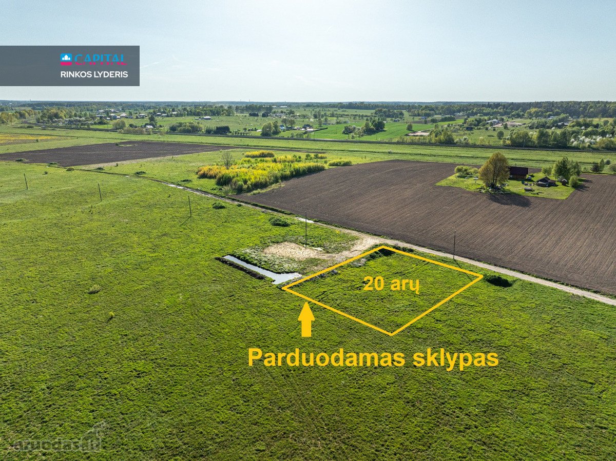 Vos 2,8 km. nuo Nemėžio, gražioje vietoje