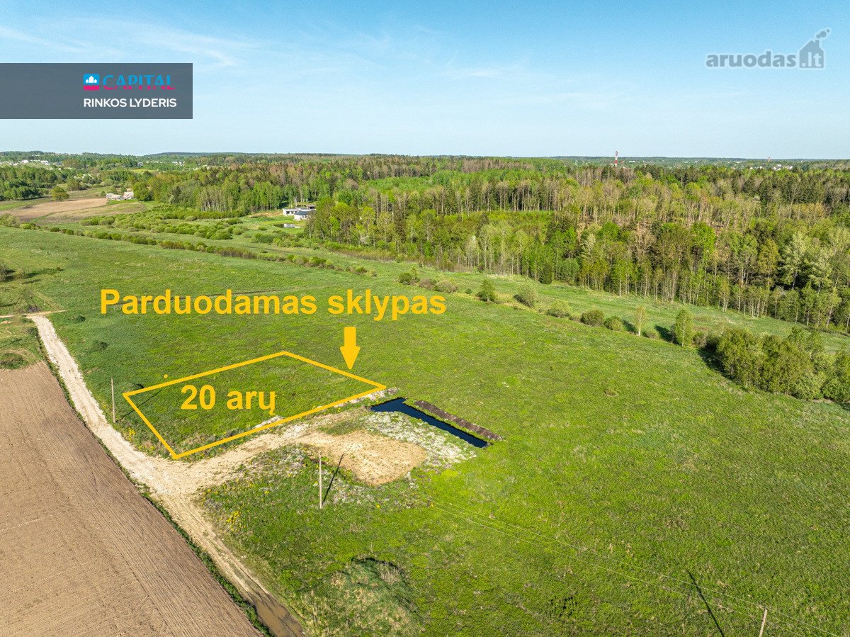 Vos 2,8 km. nuo Nemėžio, gražioje vietoje - nuotraukos Nr. 5