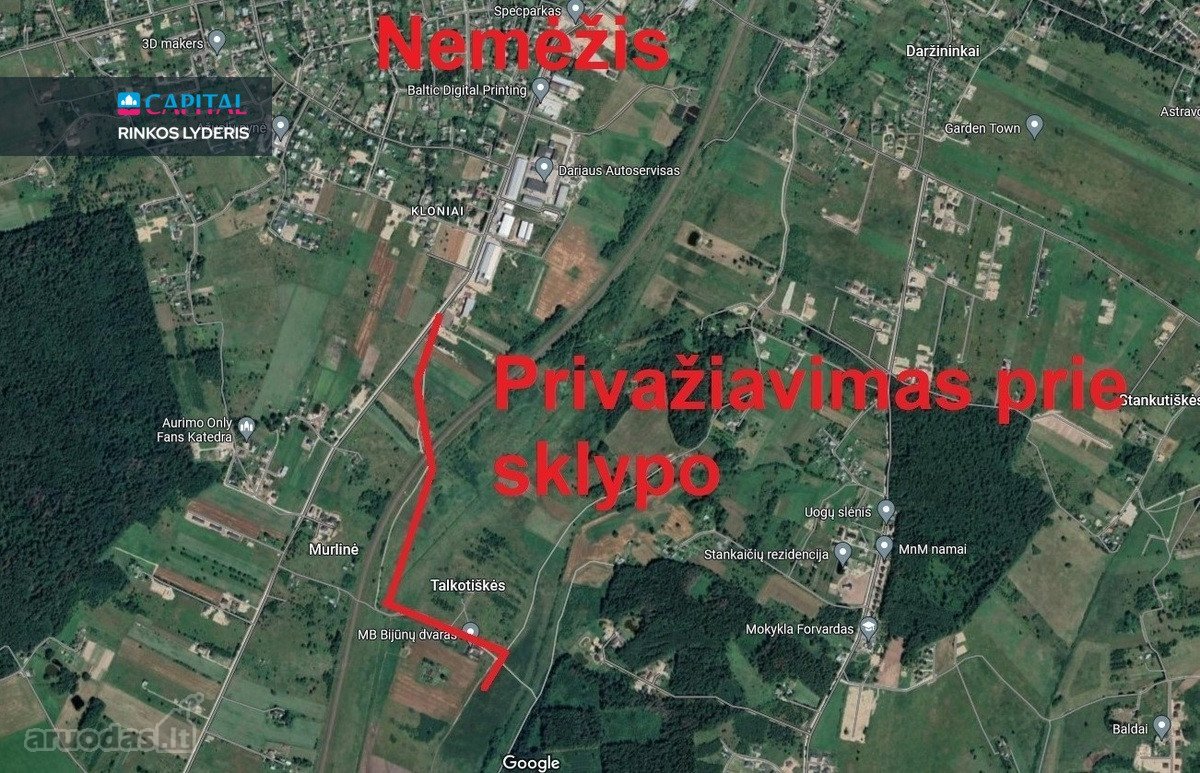 Vos 2,8 km. nuo Nemėžio, gražioje vietoje - nuotraukos Nr. 22