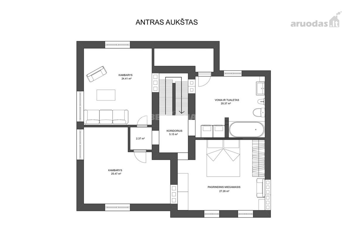 Jaukūs namai, kuriuose gera gyventi – - nuotraukos Nr. 23