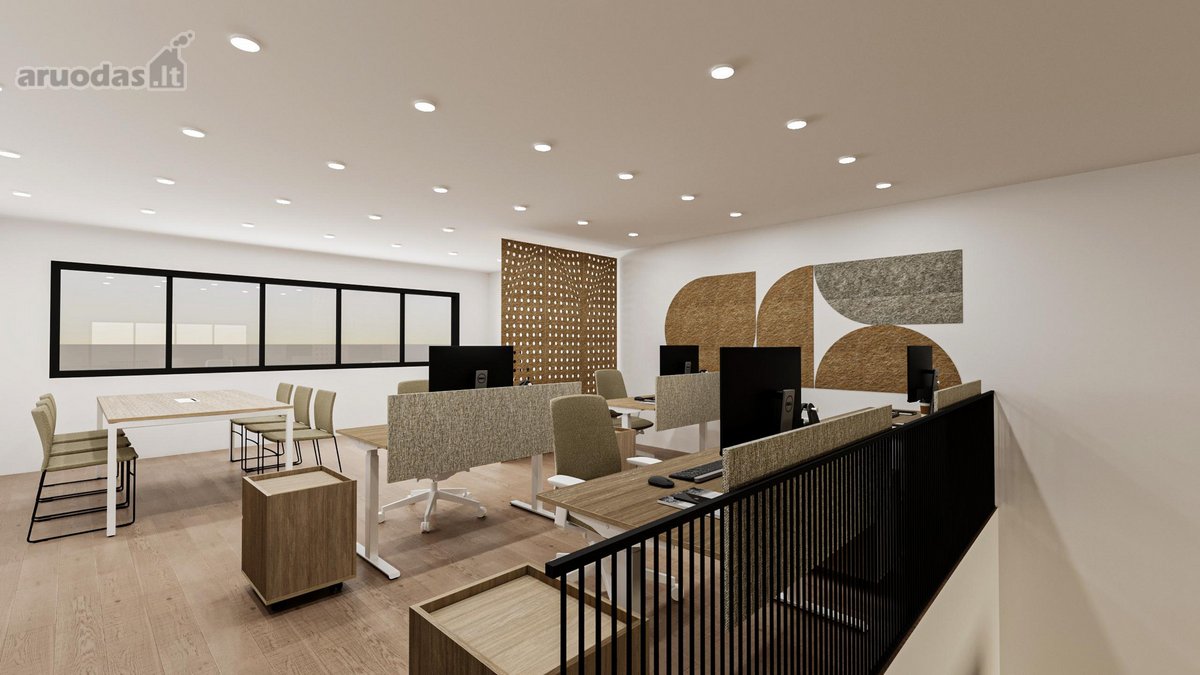 Nuomojamos naujos, modernios stock-office