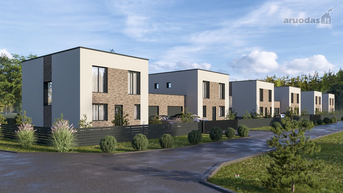 Kalnėnuose Parduodami 163 m² Namai su 5 a.