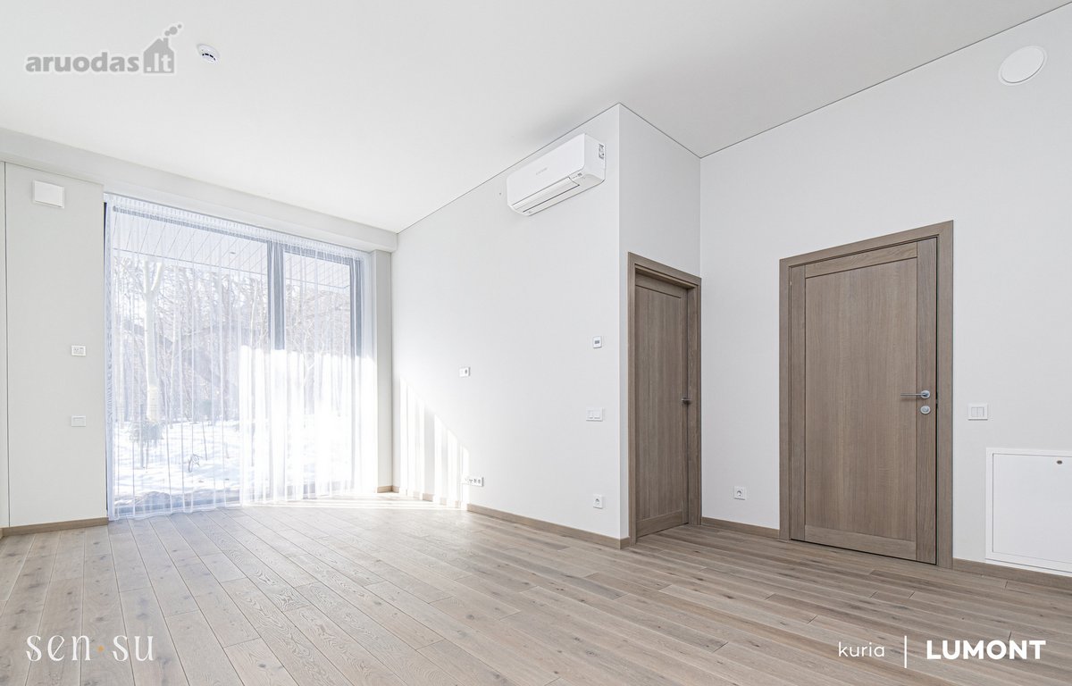 Pirmo aukšto apartamentai, kuriuose erdvė - nuotraukos Nr. 4