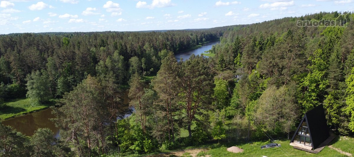 Parduodamas A-formos poilsio namas (60.96 m2)