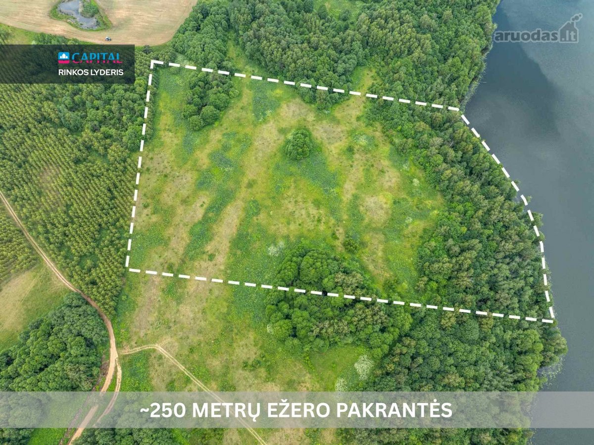 Ant Asvejos Ežero Kranto Parduodamas Žemės - nuotraukos Nr. 7