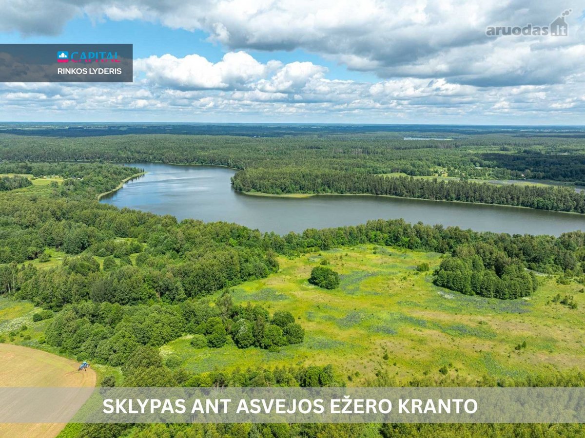 Ant Asvejos Ežero Kranto Parduodamas Žemės - nuotraukos Nr. 9