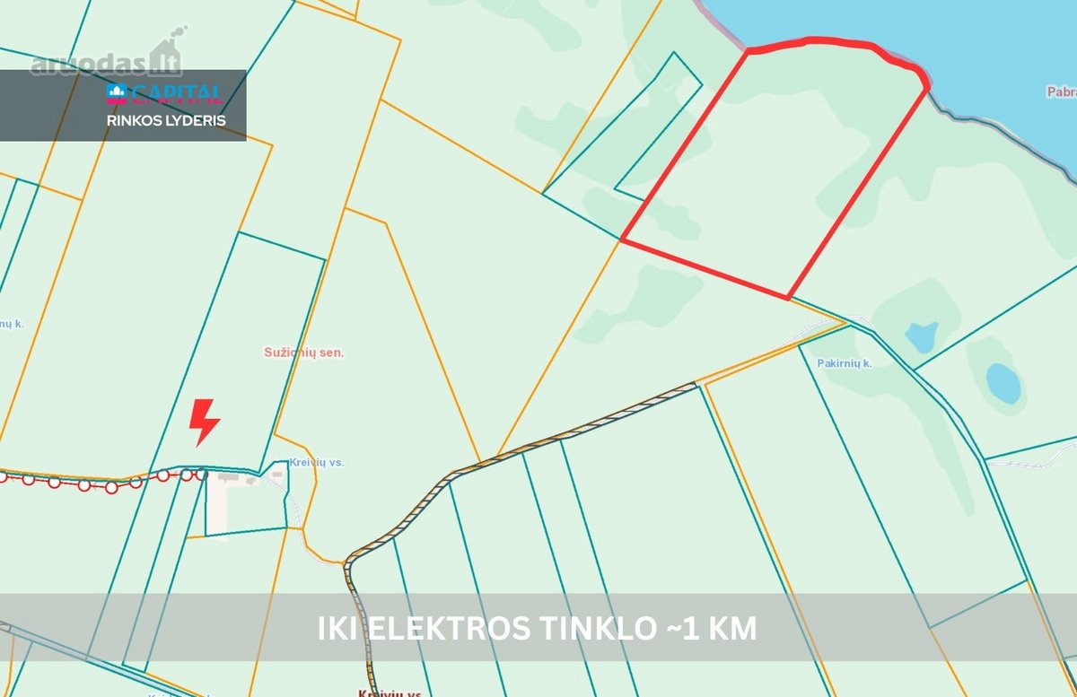 Ant Asvejos Ežero Kranto Parduodamas Žemės - nuotraukos Nr. 13