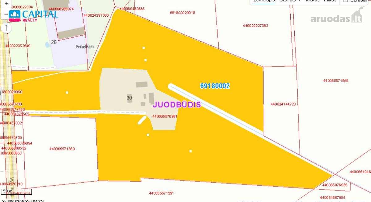 Parduodamas 7,83 ha Sklypas Su Autentiška - nuotraukos Nr. 40