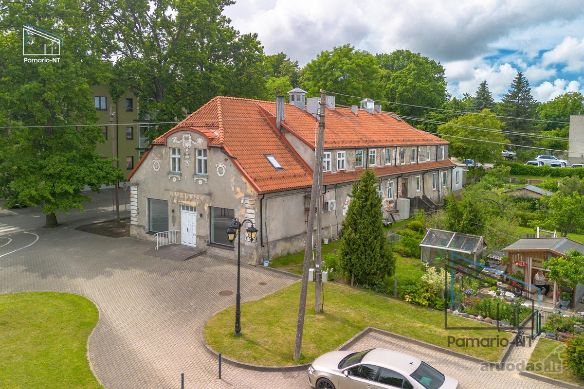 Parduodamos komercinės paskirties patalpos