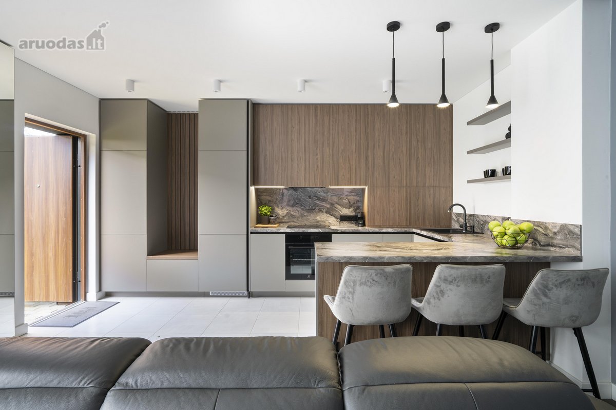 Modern 3-room townhouse with 2 bedrooms for - nuotraukos Nr. 5