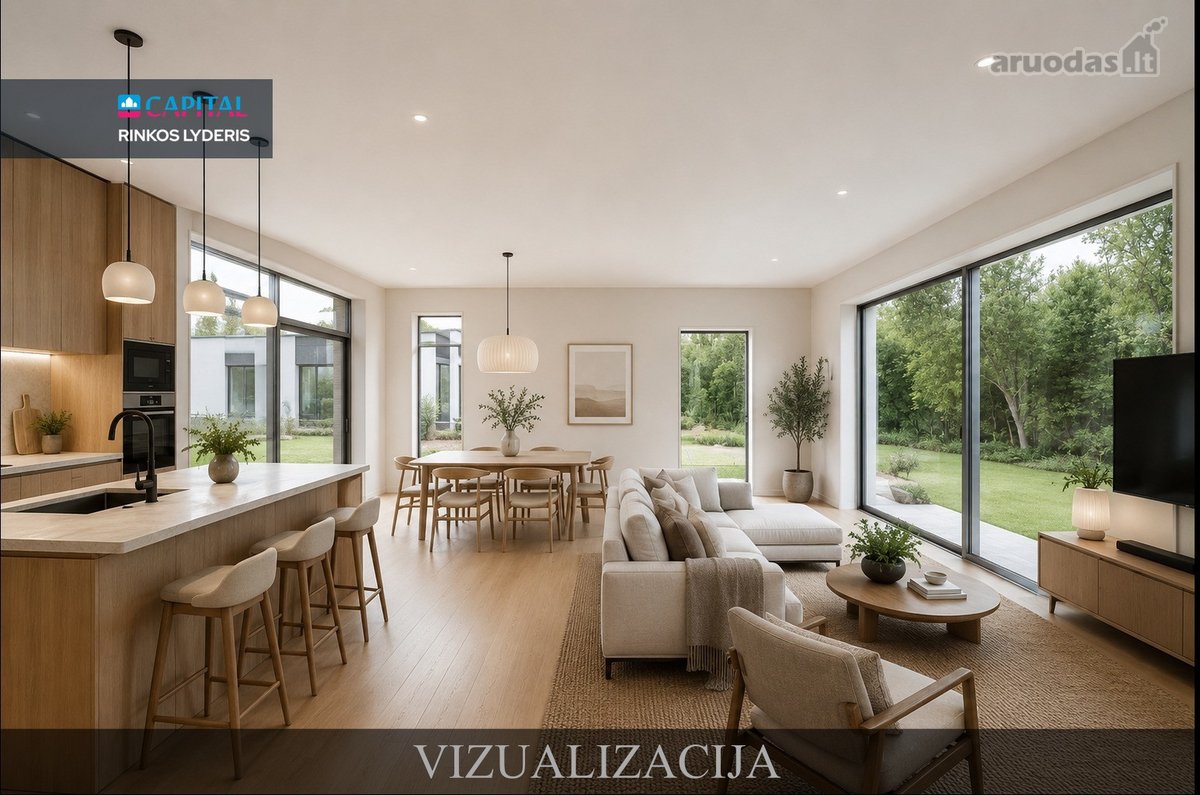 Vilniaus mieste parduodamas erdvus, modernaus - nuotraukos Nr. 2