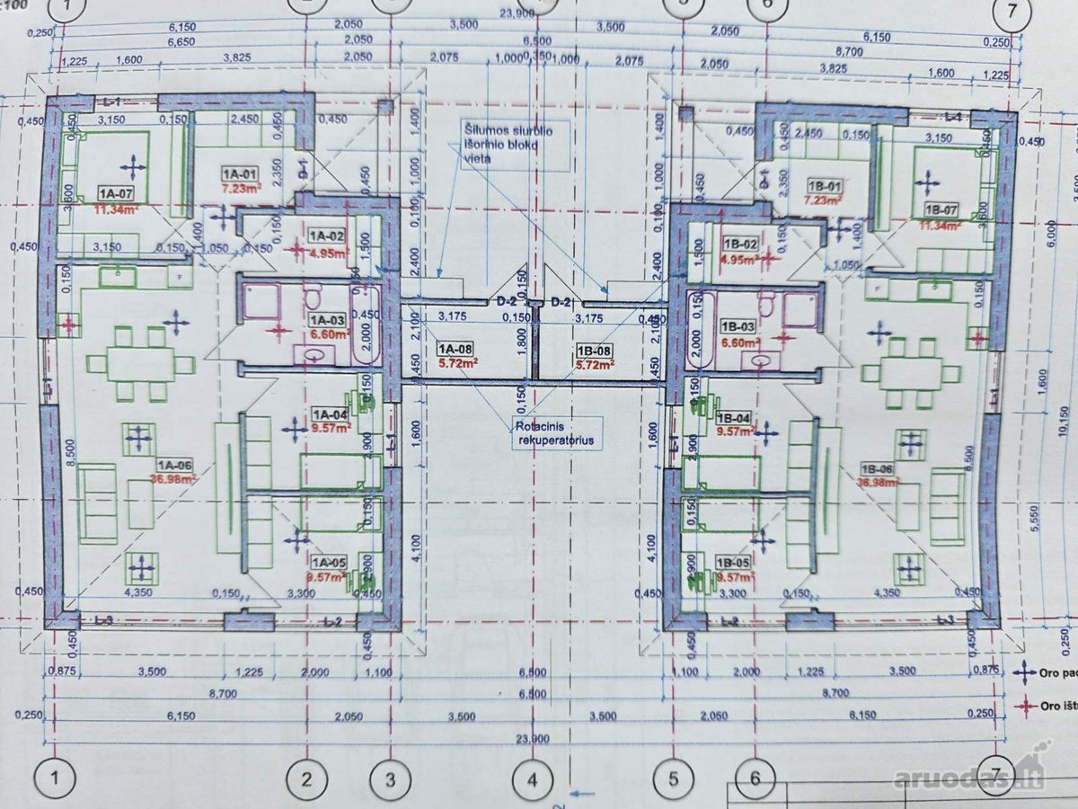 86 kv.m. Baigtumas 100% Kaina 195 000€ - nuotraukos Nr. 9
