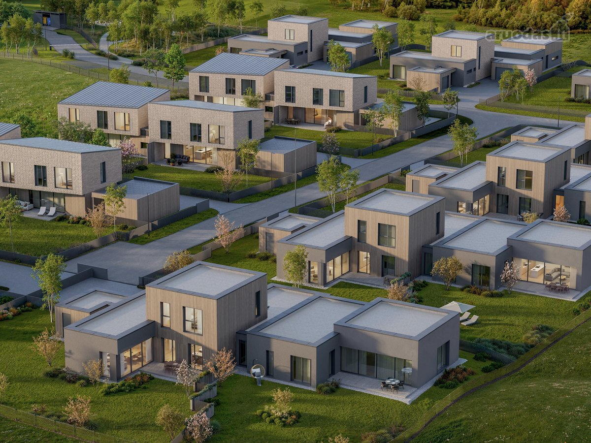 „Keturlapio skveras“  uždaras A++ energinės - nuotraukos Nr. 4
