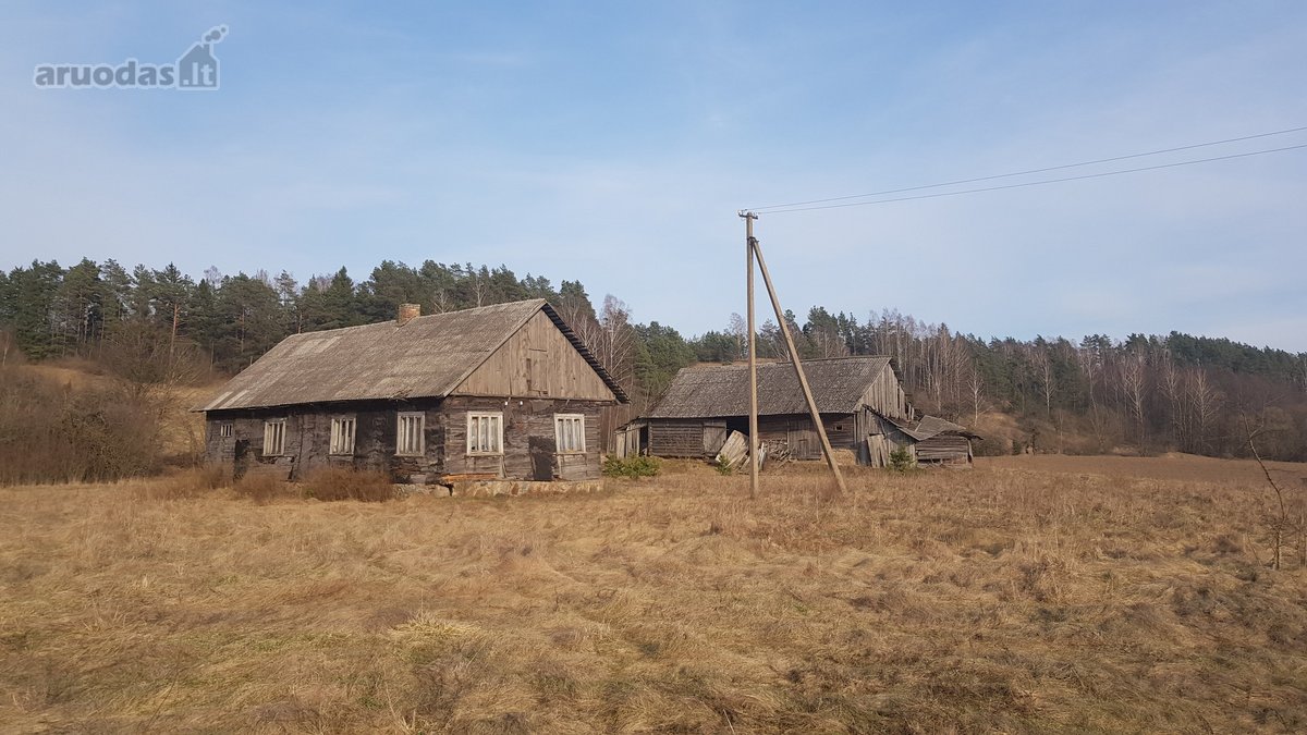 Parduodamas 1,7ha sklypas-sodybvietė, su