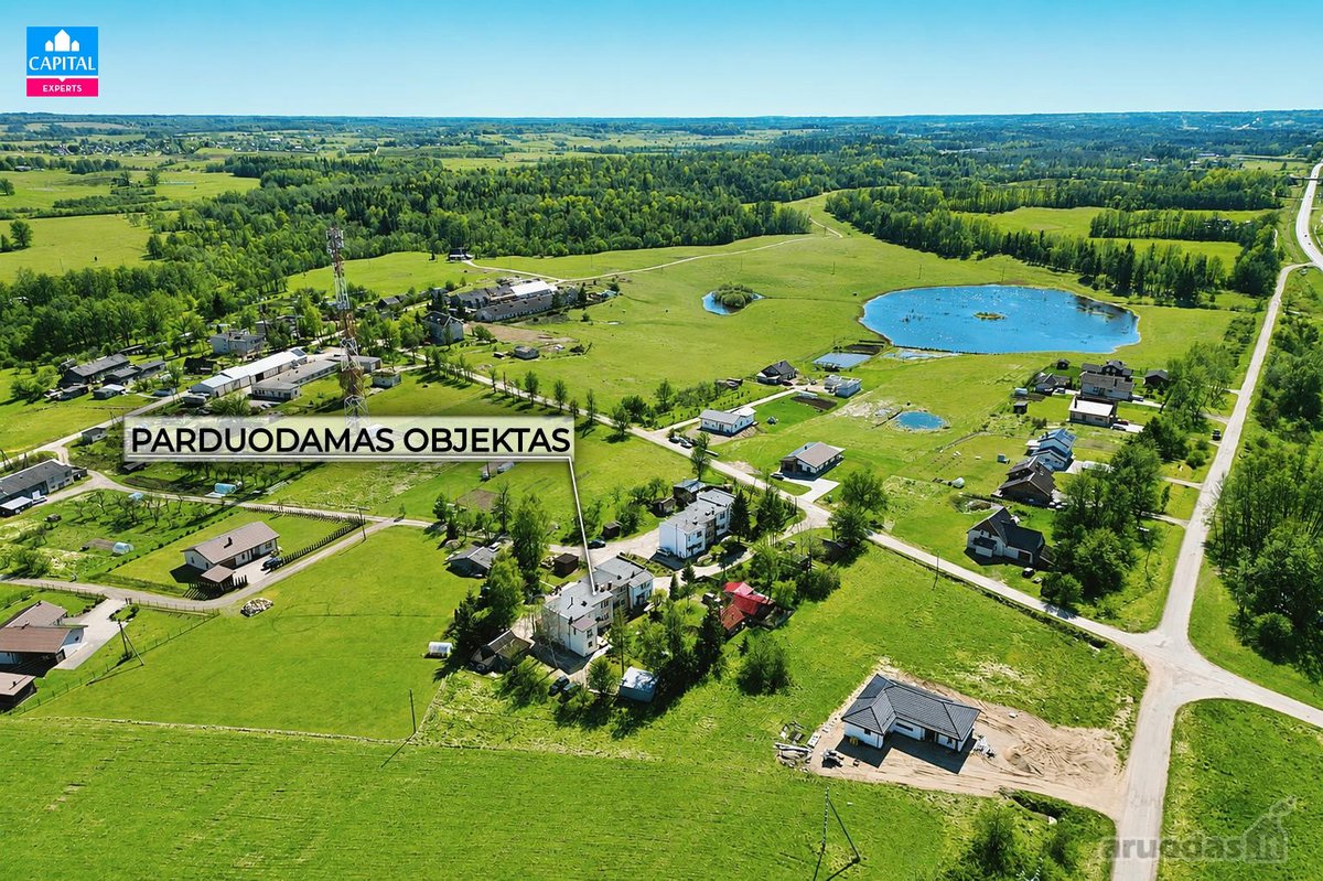 Parduodamas šviesus kotedžas – butas 98,48 kv - nuotraukos Nr. 32