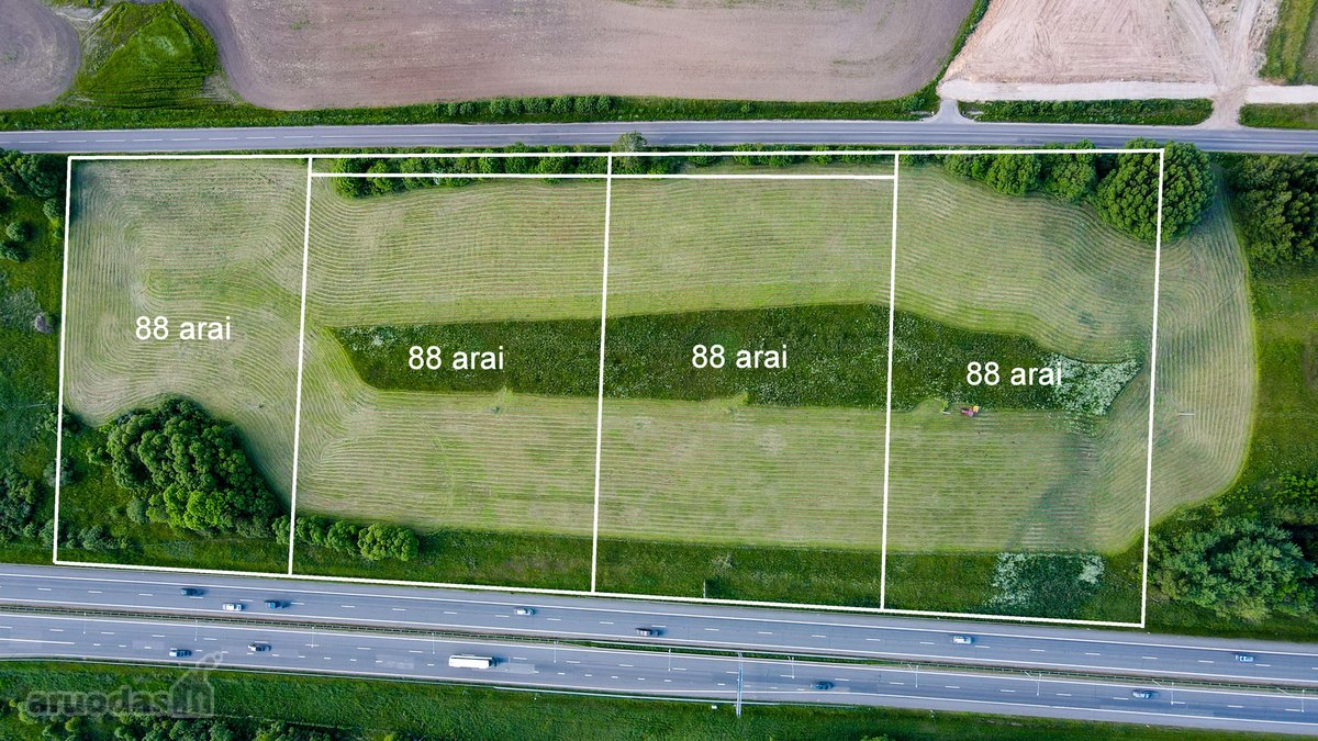 Parduodami keturi sklypai po 88 arus pramonės - nuotraukos Nr. 2