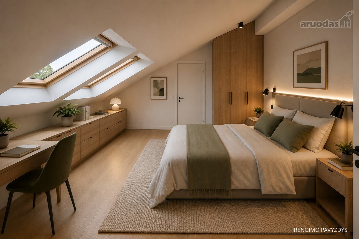 Parduodamas 49,19 m² Butas Su Antresole