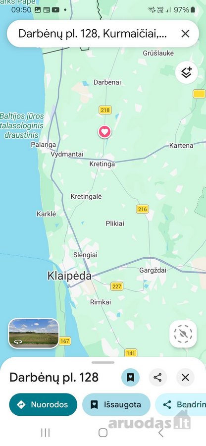 Parduodami namu valdos du sklypai vienas