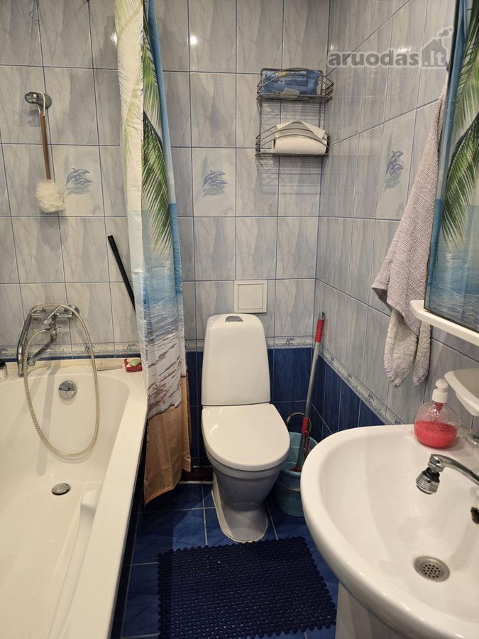 2 kambarių butas su terasa ir balkonu (Be - nuotraukos Nr. 15
