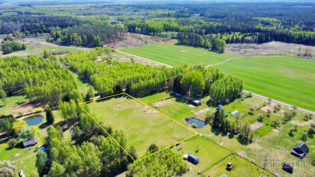 Parduodamas išskirtinis 88 arų sklypas gamtos