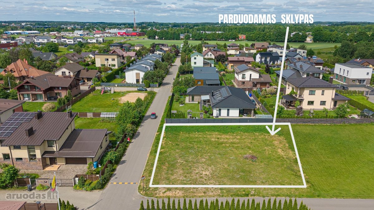 Parduodamas 10 Arų Namų Valdos Sklypas Lapių