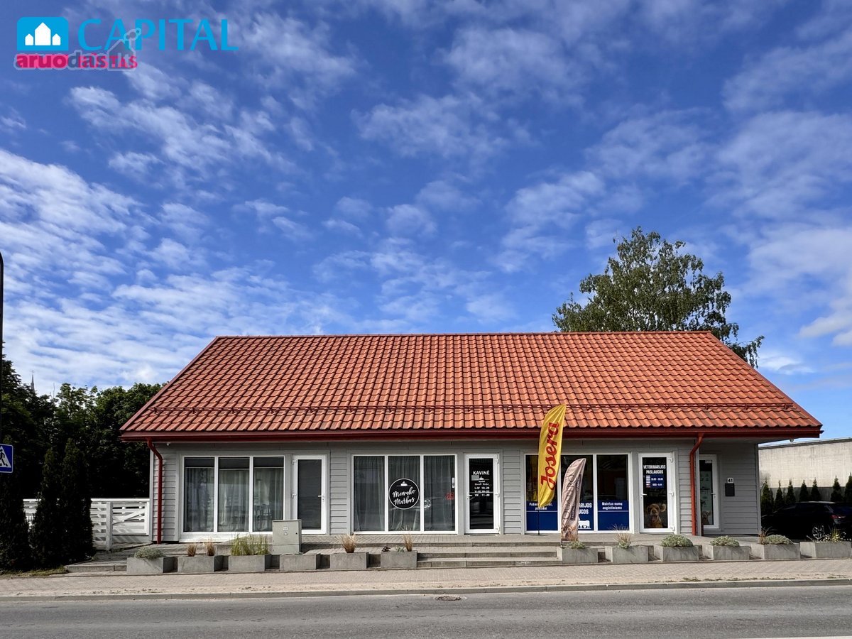 Komercinės Patalpos Su Gyvenamąja Dalimi