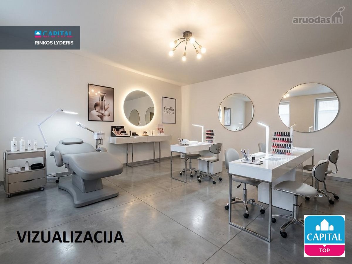 Parduodamos 82 Kv. M Patalpos Su Investicijos
