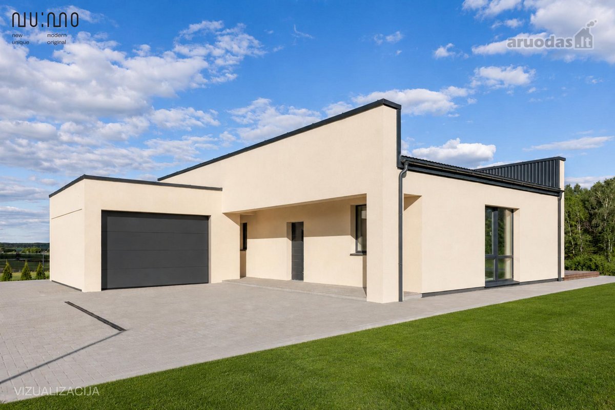 Individualus 104 M² Ploto Namas 13 Arų Sklype