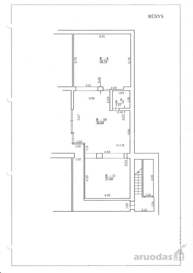 Parduodamos 97,54 M² Sandėliavimo / Garažo - nuotraukos Nr. 10