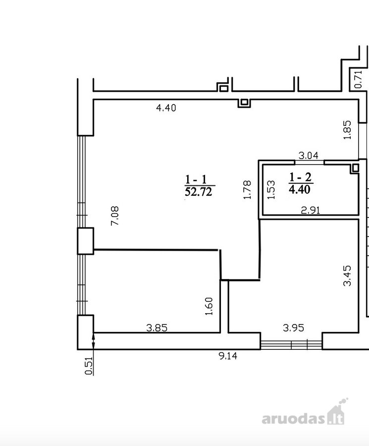Parduodamas 3 Kambarių Butas Apsuptas Miško, - nuotraukos Nr. 13