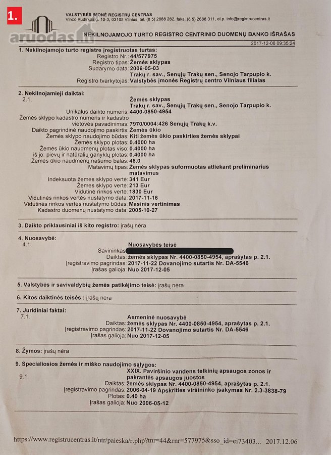 Parduodami trys žemės ūkio paskirties sklypai - nuotraukos Nr. 5