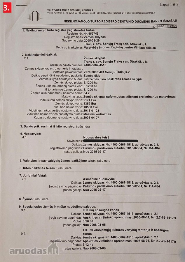 Parduodami trys žemės ūkio paskirties sklypai - nuotraukos Nr. 15