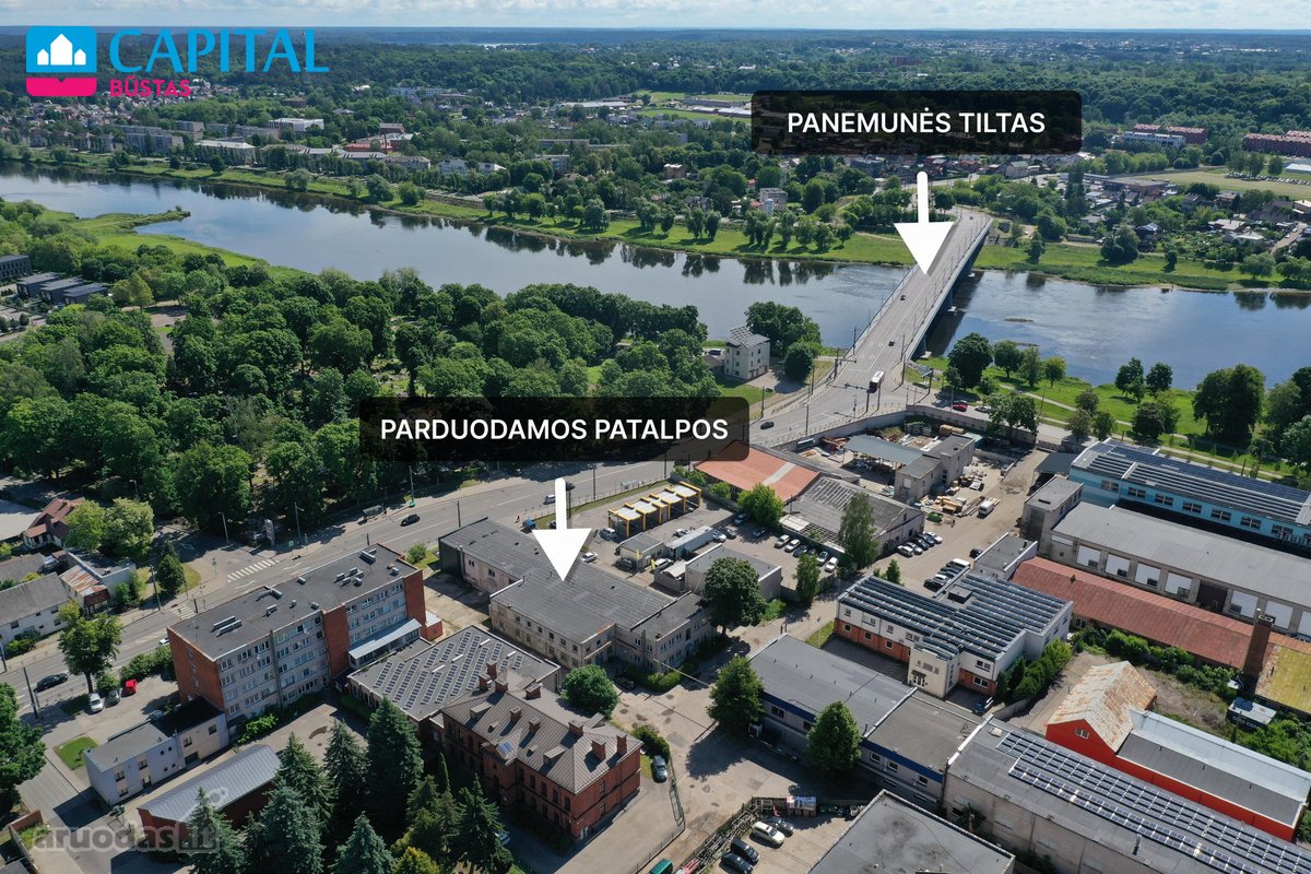 Parduodamos Komercinės Patalpos Strateginėje