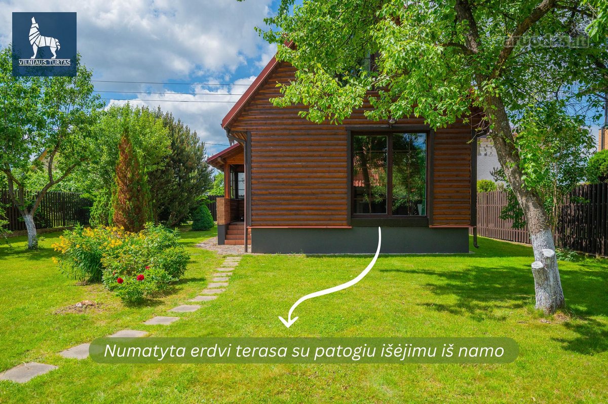 Parduodamas Jaukus Sodo Namas Su Pirtimi - nuotraukos Nr. 37