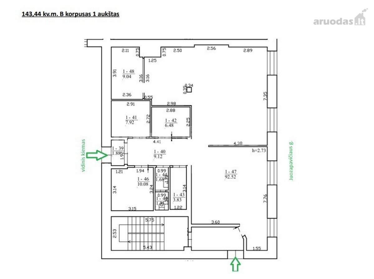 Nuomojamos komercinės patalpos Ibc verslo - nuotraukos Nr. 10