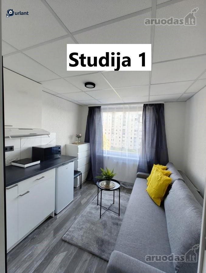 Parduodama įrengta ir išnuomota studija