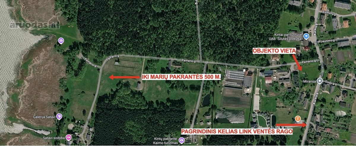 44 a sklypas Kintuose prie Kuršių marių su