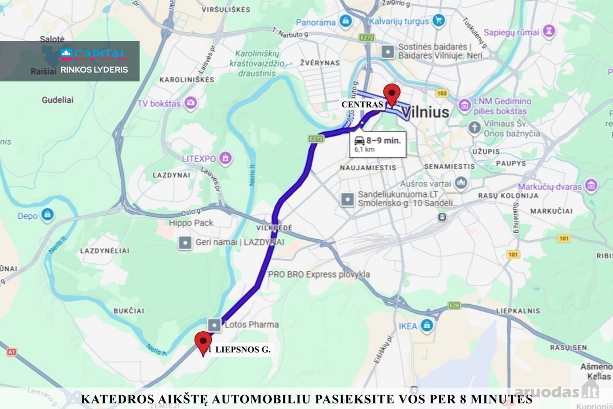 Parduodamos Naujos Studijos Vilkpėdėje, - nuotraukos Nr. 22