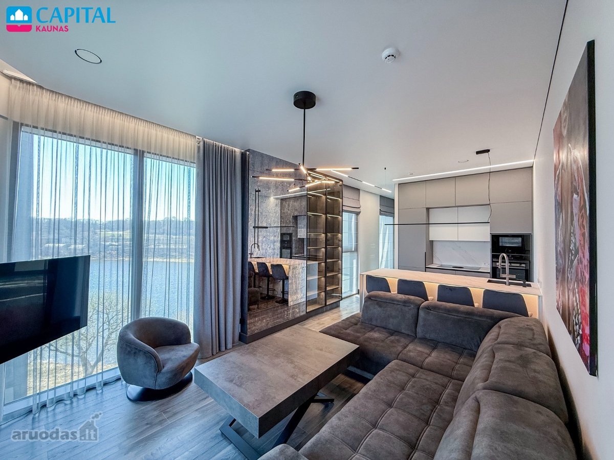 Modernūs, kokybiškai įrengti apartamentai