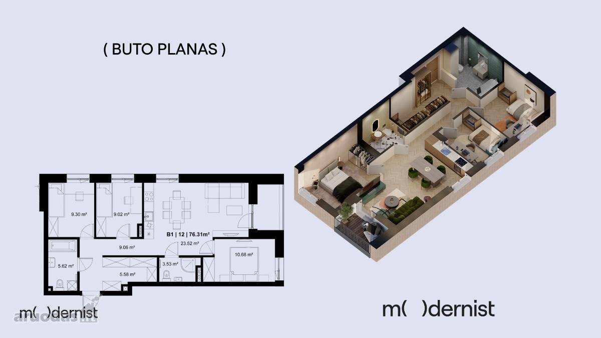 Modernist ( Užpildyk Erdvę Gyvenimu ) - nuotraukos Nr. 6