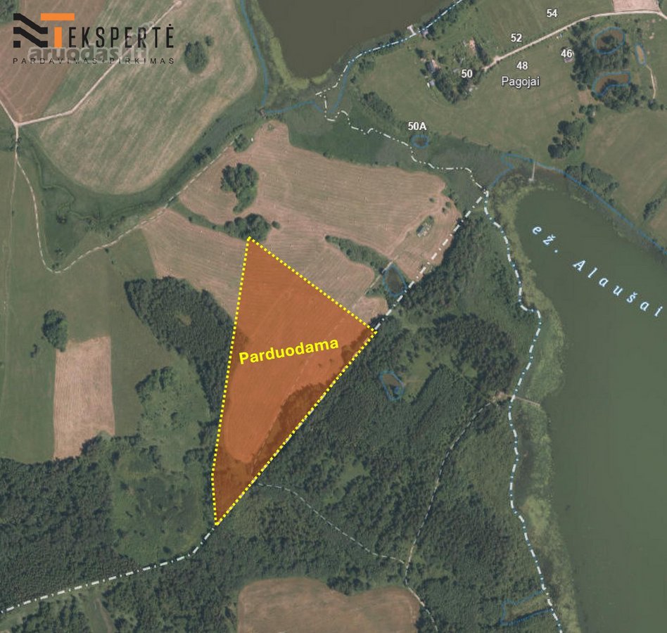 Parduodamas 3,0279 ha žemės ūkio paskirties