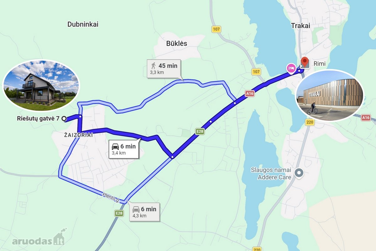Tvirtas Namas Erdviame Sklype Trakuose - nuotraukos Nr. 22
