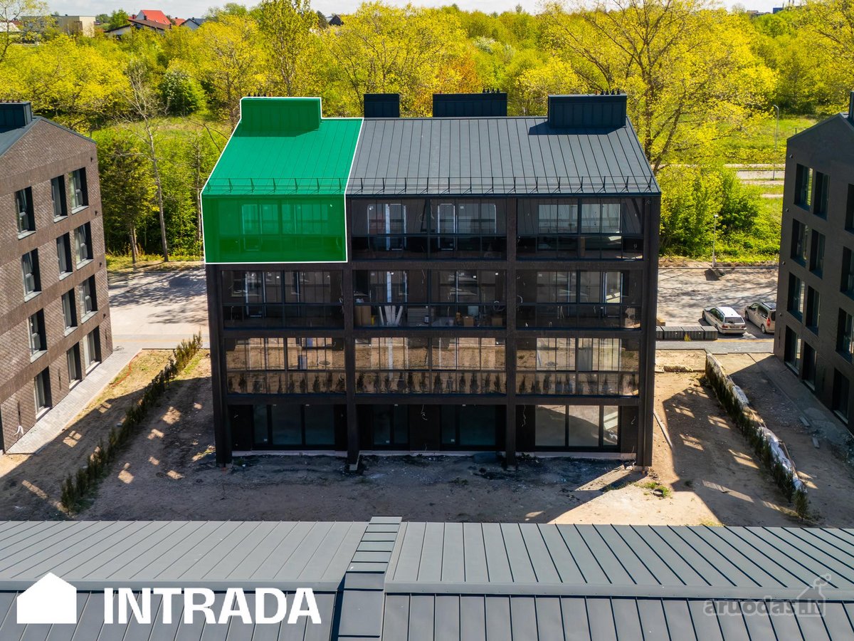 Viršutinis aukštas naujos statybos projekte - nuotraukos Nr. 30